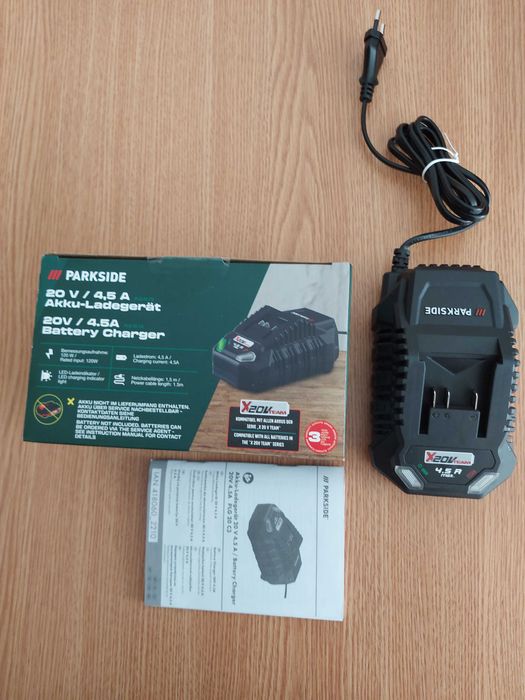 Incărcător acumulatori PARKSIDE 20V,  4,5 A, 120 W