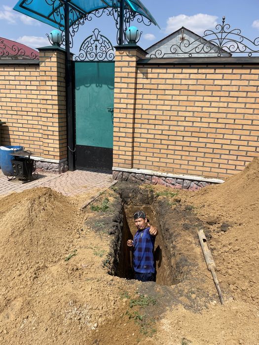 Сантехник  Септик яма водопровод канализация