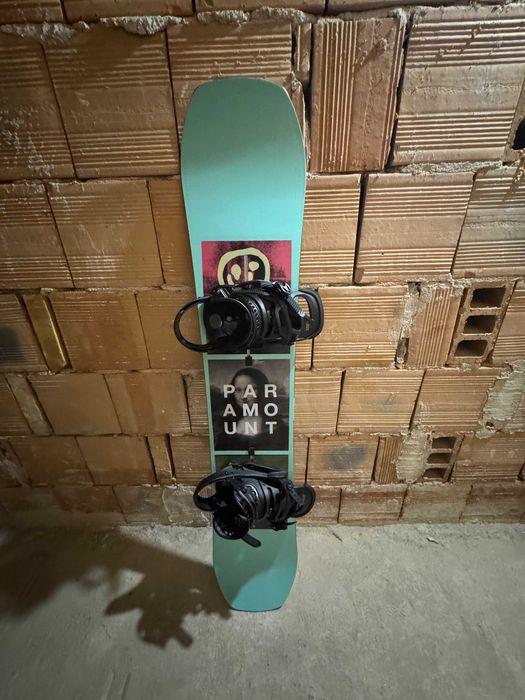 Сноуборд Burton Paramount Camber x Mona Lisa и автомати Lexa EST