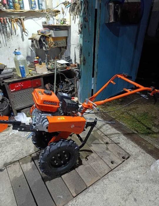 Мотоблок мощный бензиновый Qazar УЦЕНКА Культиватор