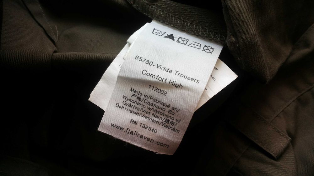 FJALL RAVEN VIDA Trouser G-1000 размер 48 / M за лов панталон - 341