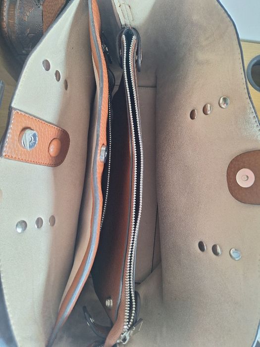 Geanta piele Parfois maro medie