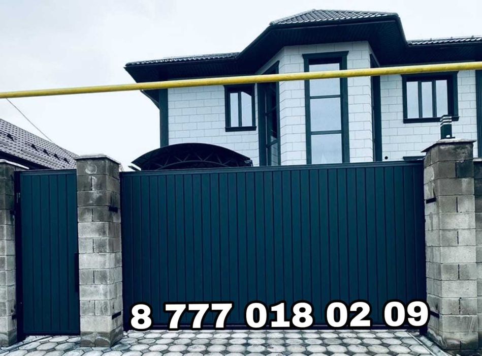 Изготовление ворот любой сложности откатные/распашные Алматы