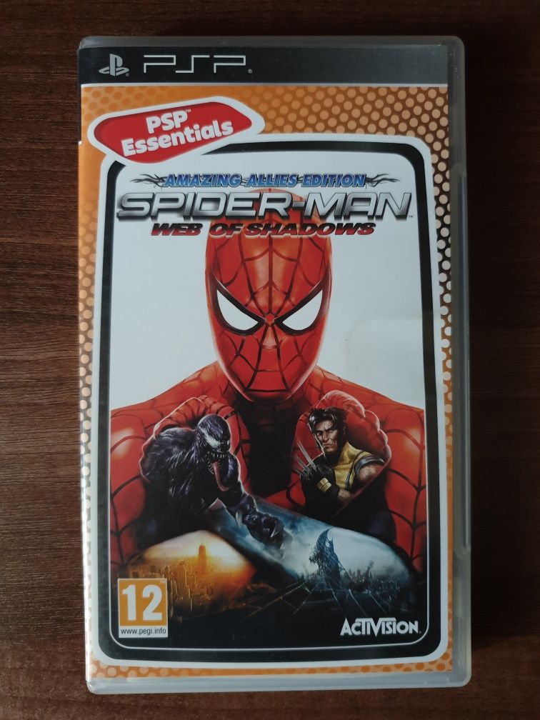 Spiderman Web Of Shadows & Spiderman 3 PSP/Playstation Portabil