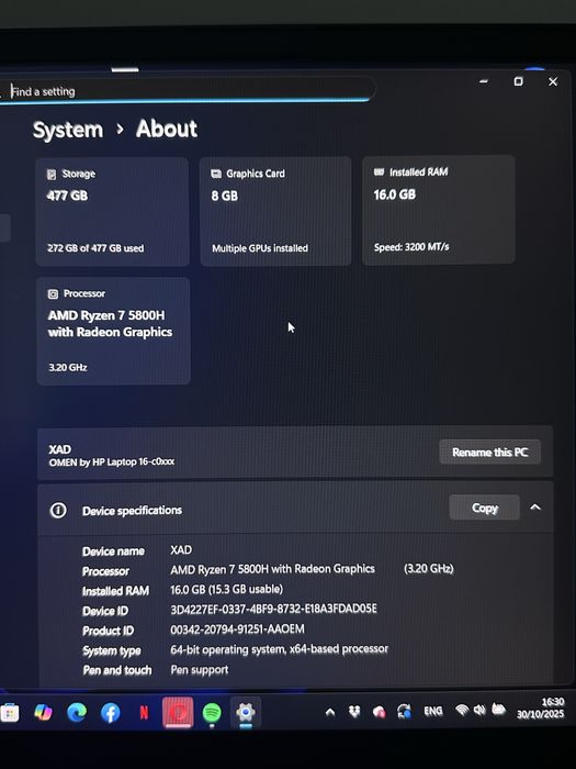 Laptop Gaming HP OMEN 16