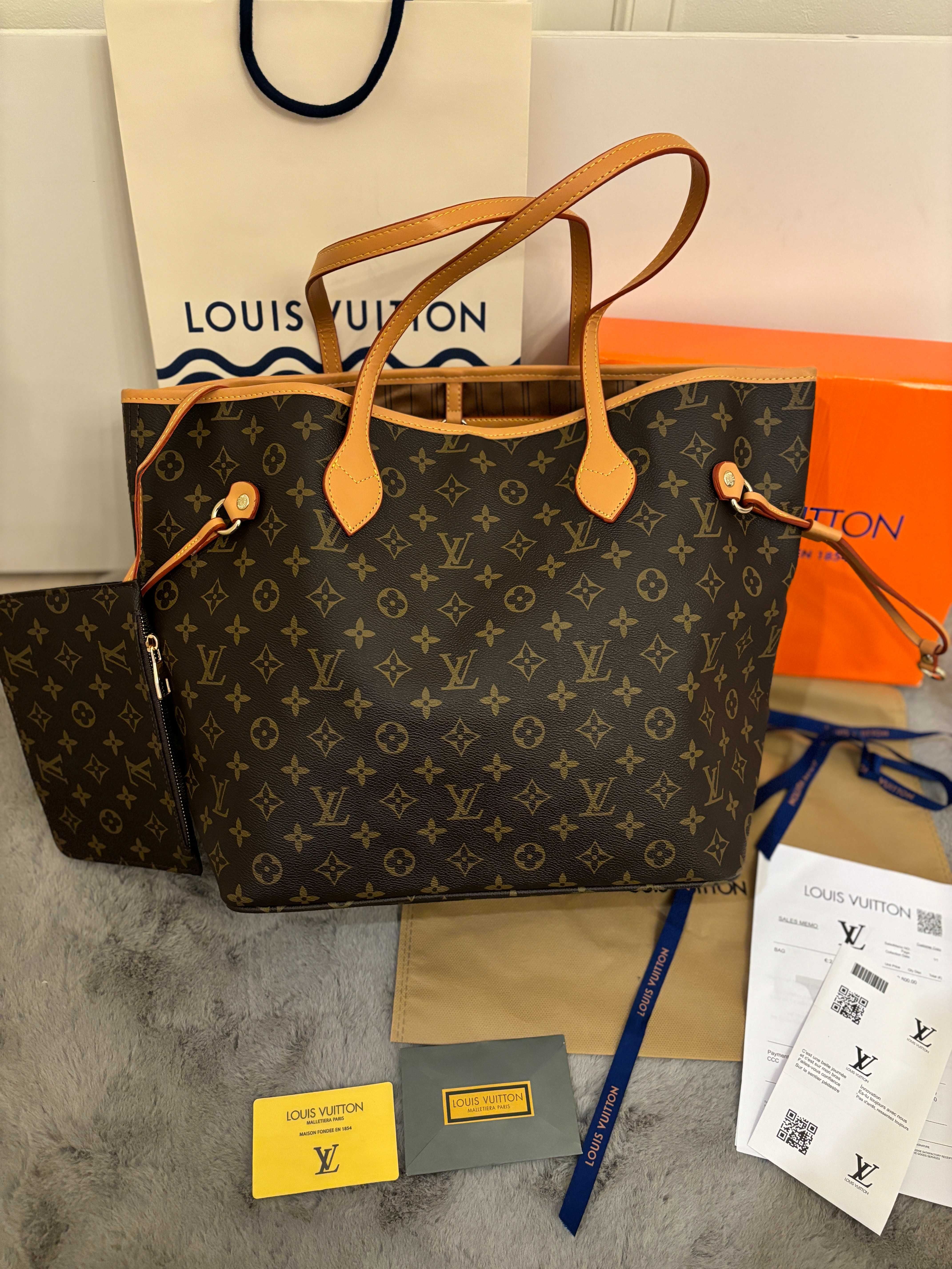 Geanta/Poșetă Louis Vuitton Neverfull 46cm latime x 29cm inaltime