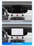 Navigatie Android Fiat500 Waze YouTube GPS