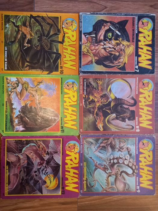 Rahan Nouvelle Collection Bimestriel colectie completa 1-36