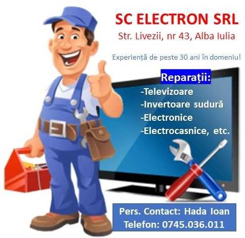 Reparatii TV, led, lcd, plasme, Invertoare Sudura, Electrice etc