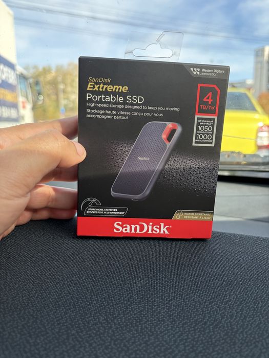SanDosk Extreme Portable SSD 4TB Sigilat