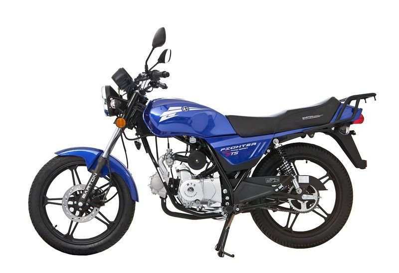 Motociclu Fighter Eco 50cc, culoare albastru