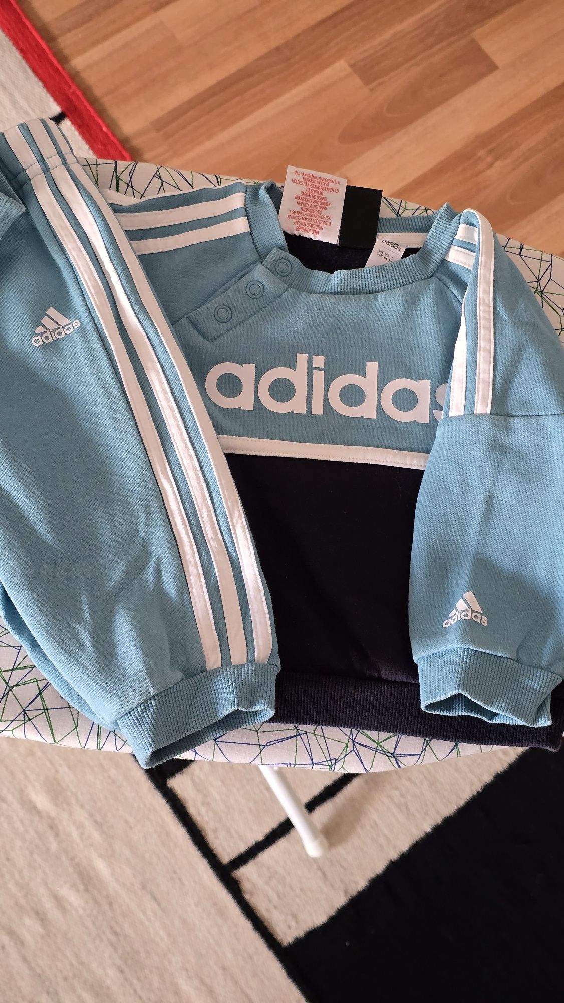 Бебешки екип Адидас- Adidas 3-6 месеца