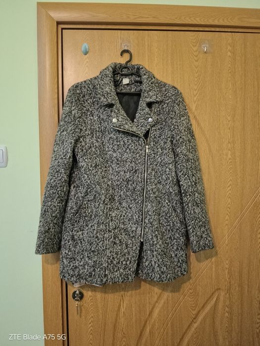 Вълнено палто H&M, М (40) размер