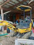 Mini excavator komatsu