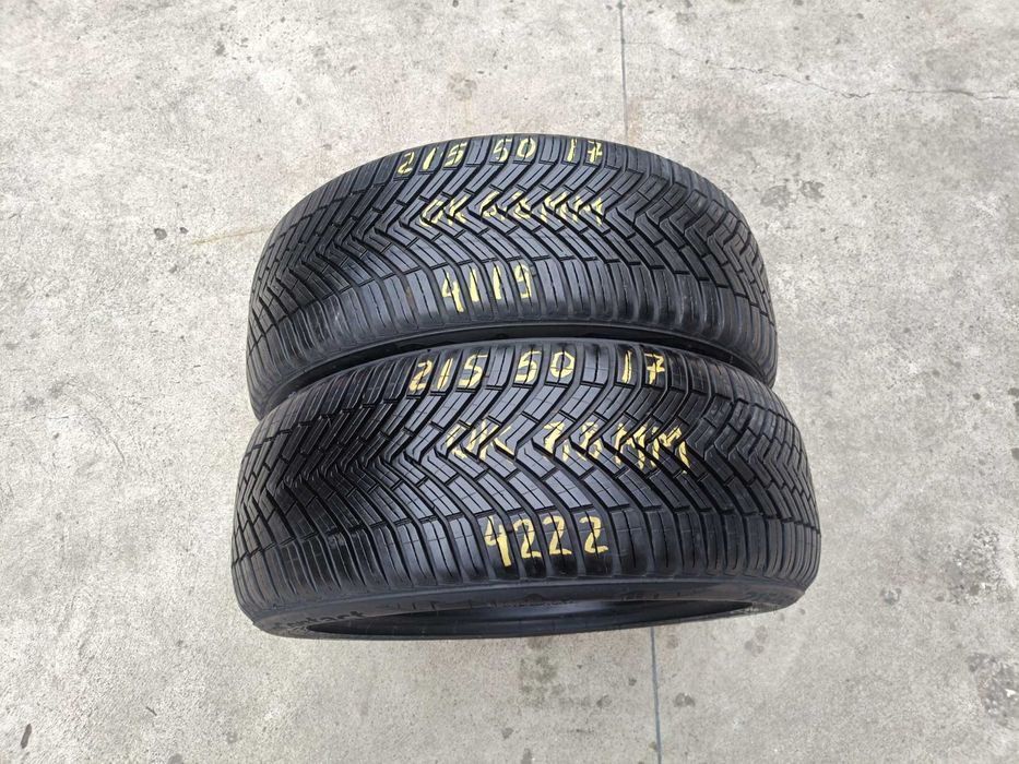 Doua anvelope 215 50 17 continental allseason