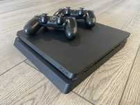 Playstation 4 + два джойстика + игри