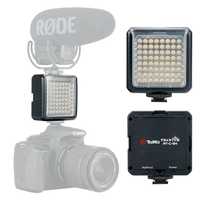 Lampa video Tolifo PT-64 cu 64 leduri 3200K/5600K, foto, selfie,vloger