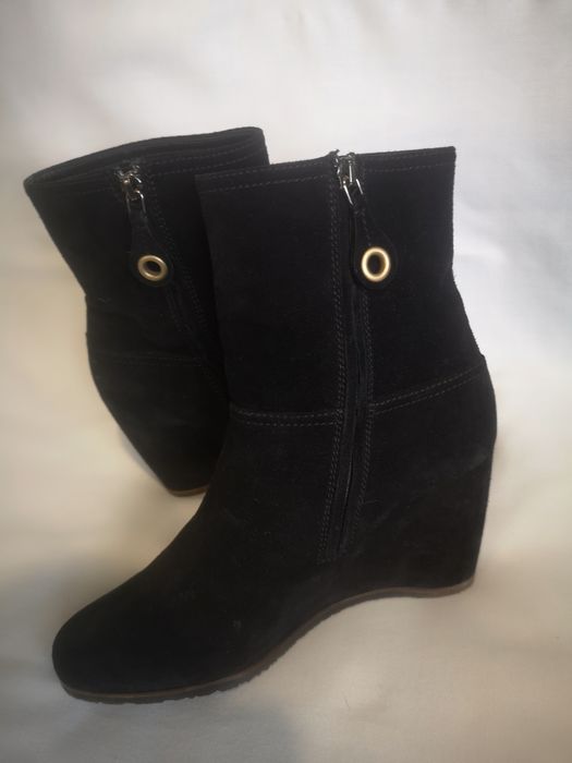 Caro Shoe, боти естествен велур, номер 38