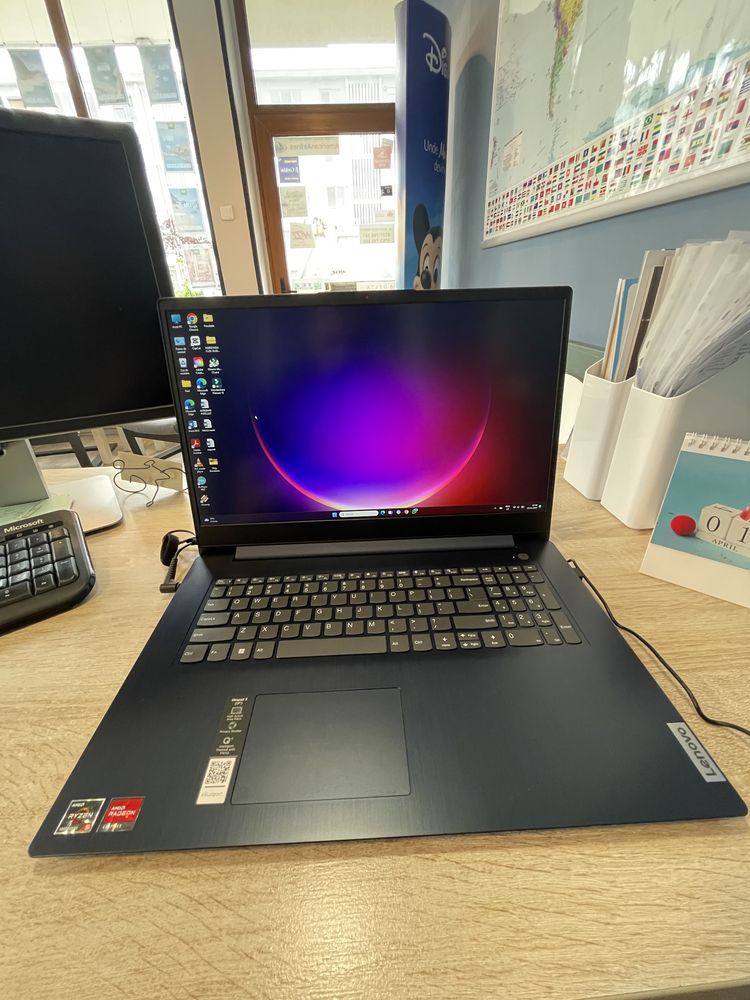 Laptop LENOVO IdeaPad 3 17ALC6, AMD Ryzen 5 5500U