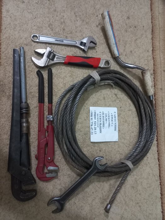 Сантехника тросс чистка