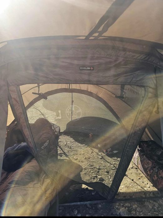 Двуместна шаранджийска палатка CHUB, пълен комплект