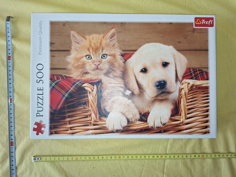 Puzzle 500 piese, Premium Quality, brand Trefl, 48x34cm