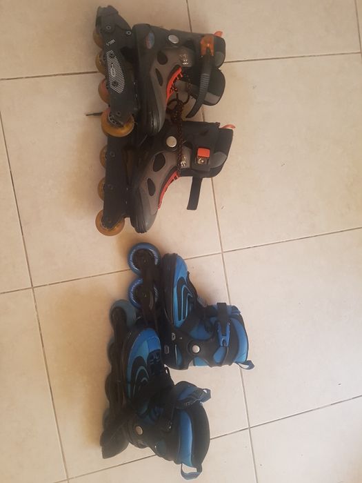 Patine gheata, patine cu rotile role de marca Softtec, Crivit, My Skat