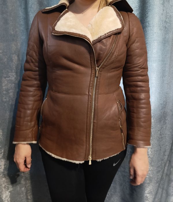 Продам суперскую натуральную дубленку косуха