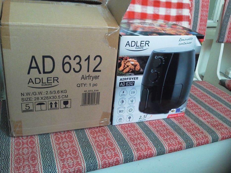 Friteuza cu aer cald ADLER-AD6312