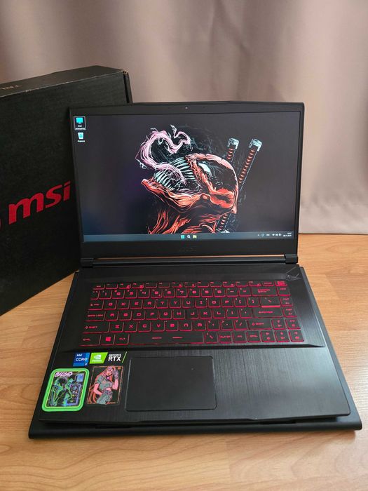 Игровой ноутбук мощный MSI Gf65 (2022г) RTX 2060 на 6 Гб