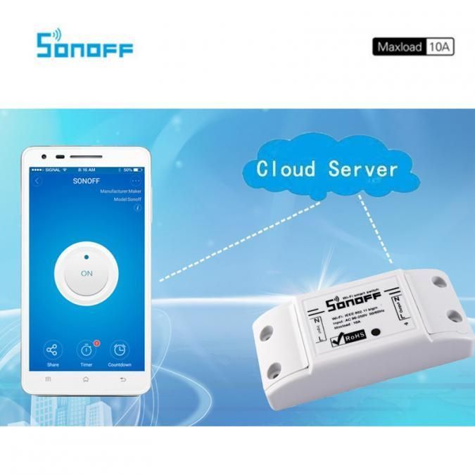 Промоция - sonoff – wifi интернет ключ/прекъсвач. smart home 10а/2200w