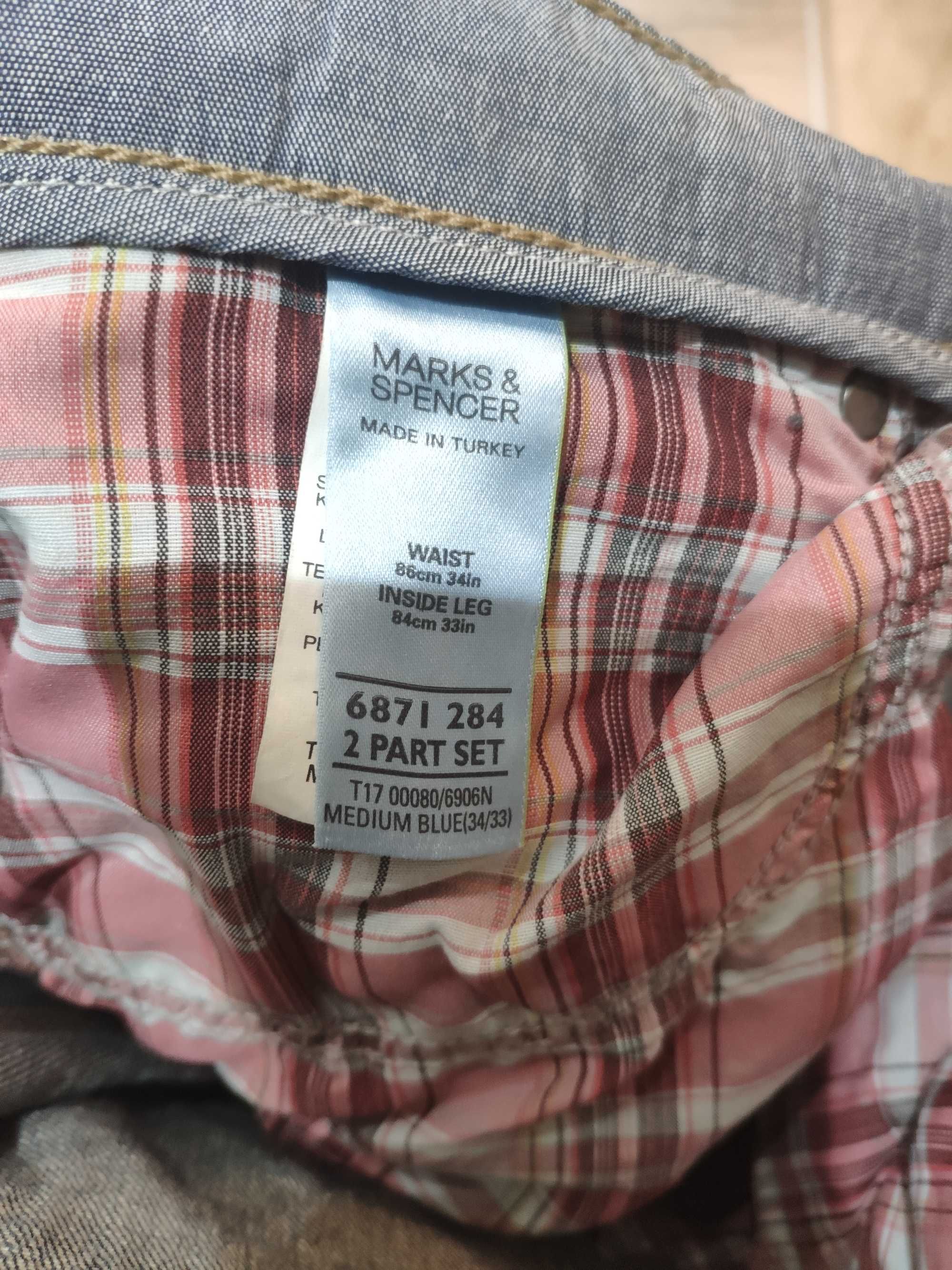 мъжки дънки марка Marks & Spencer размер 34