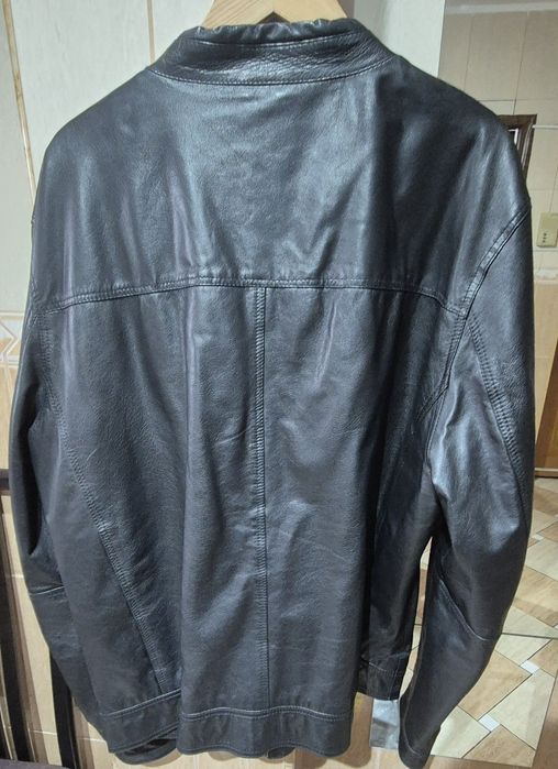 Jacheta de piele naturala Asos