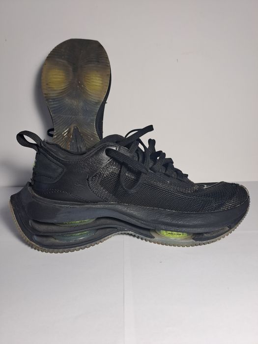 nike zoom double stacked volt black femei