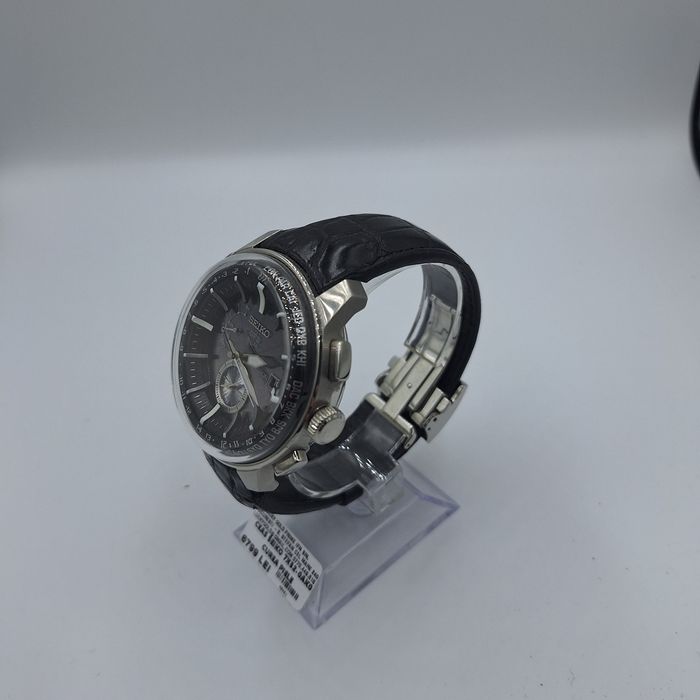 Ceas Seiko 7x52-0ak0 Curea piele factura garanție #40461