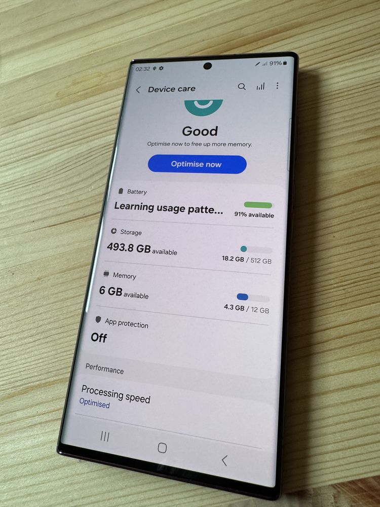 Samsung S22Ultra impecabil 512gb Neverlock 12Gb Ram