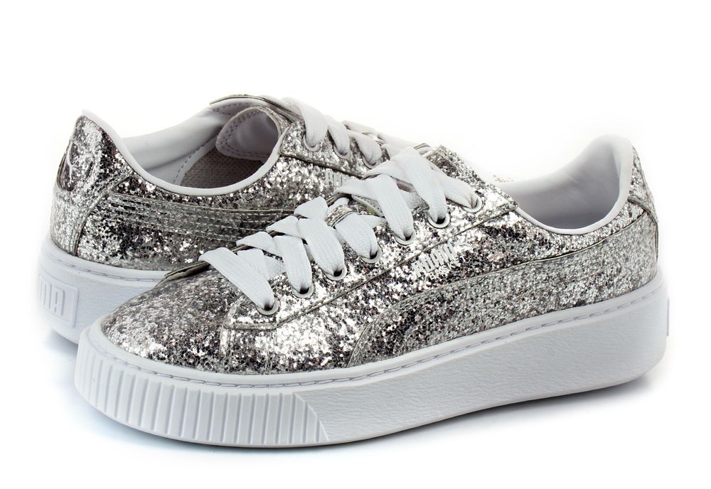 Puma platform glitter