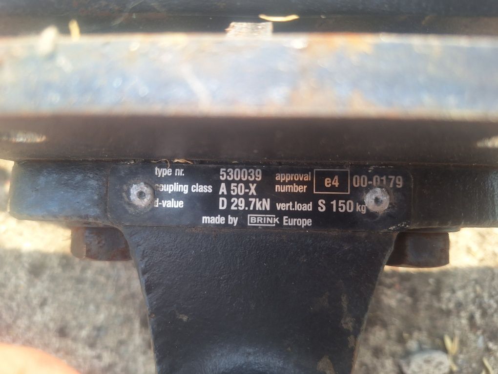 Nissan Navara D40 Стационарен Теглич Brink 2005-2015 Година Нисан