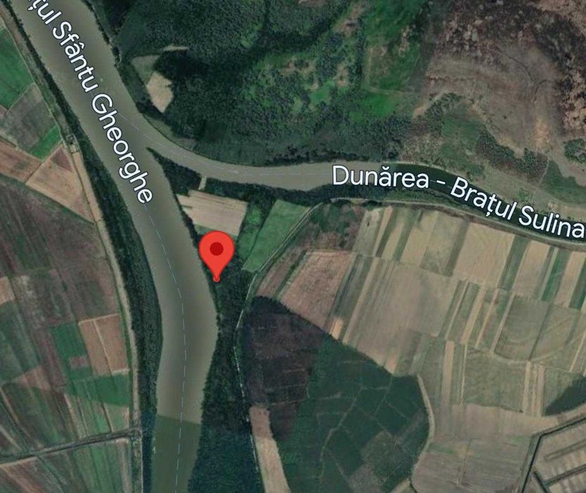 Teren exclusivist Delta Dunării – 75 m la Dunăre, Brațul Sf. Gheorghe