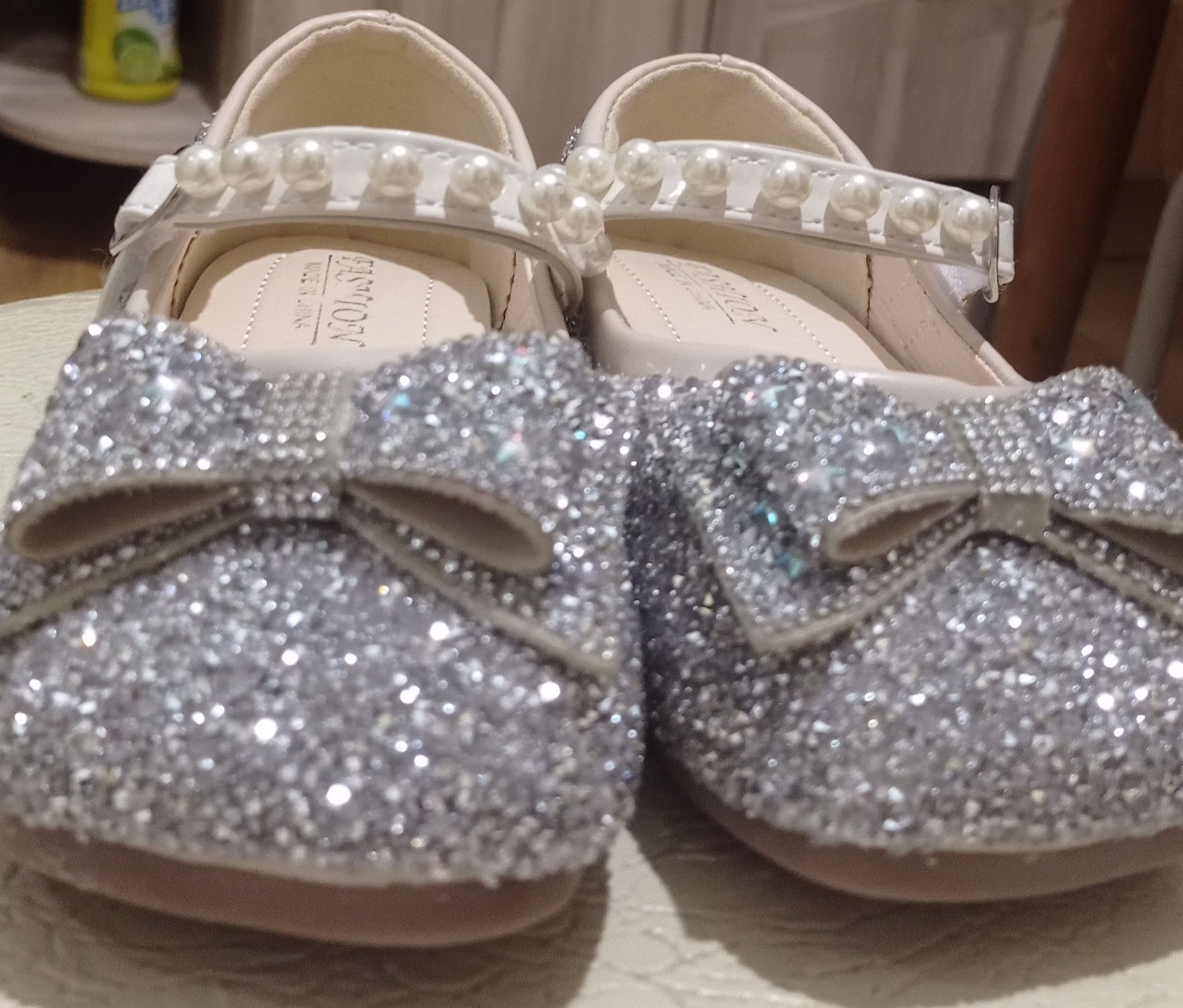 Туфли для принцессы, невероятно красивые, нежные, балетки золушки