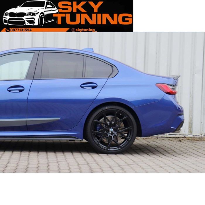 Bmw G20 М перформънс лип Бмв Г20 М добавка багажник 3 серия седан