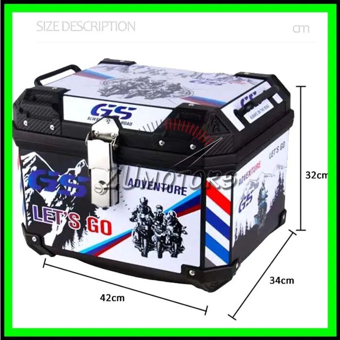 Portbagaj Moto Cross Enduro 45L - Cutie Topcase Moto Cross Enduro 45L