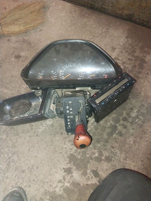 Мерс210 двери  кулиса щиток прибор блок климат  эбу акпп