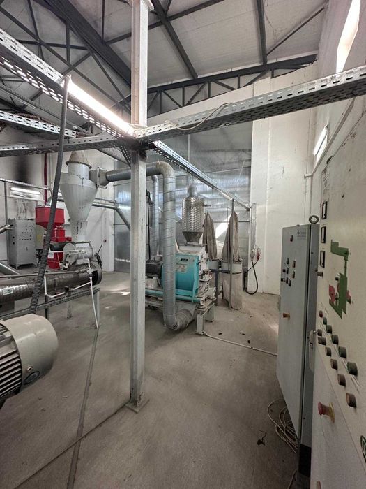 De vanzare linie productie peleti din paie - 500 kg/h