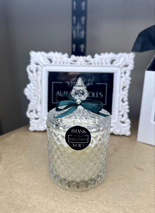 Ръчно изработени свещи от соев восък