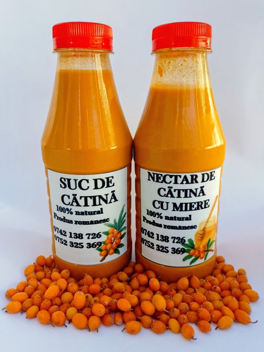 Suc și Nectar de Cătina cu Miere