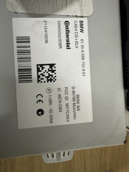 Kit pornire BMW Seria 520D F10 F11 Calculator 0281017679 Ecu 8513242