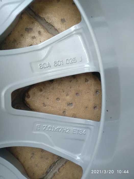 Jante 17 Audi 5x112 Originale impecabile ca noi