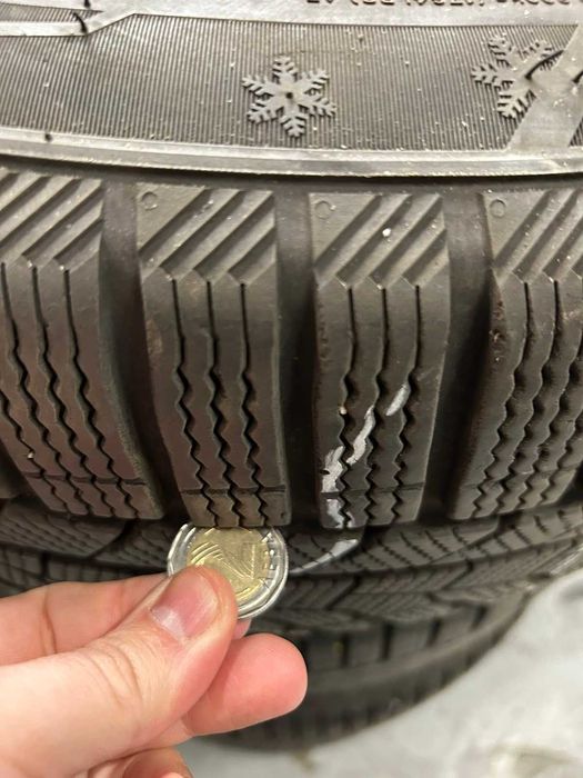 Оригинални джанти на ауди 18" сзимни гуми на един сезон 245/45 66.5мм