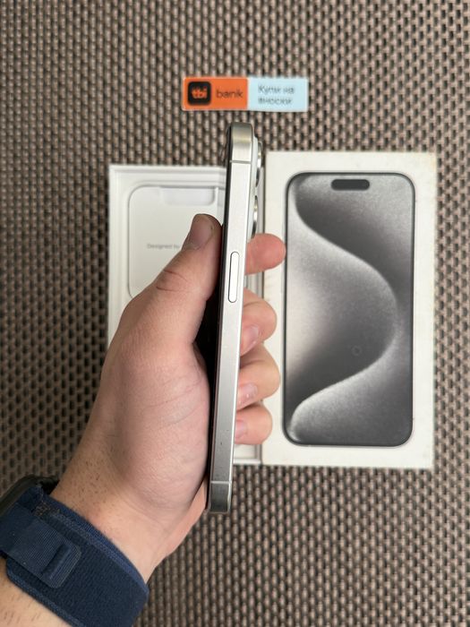 256Gb/*ЛИЗИНГ* IPhone 15 Pro White Titanium Айфон
